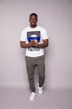 Mens SRM Blue Censor Tee