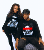 Men's Red Censor Sweatshirt